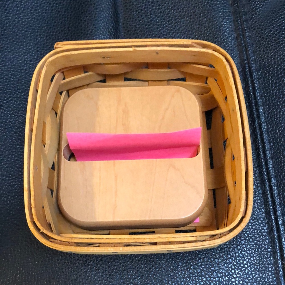 Longaberger Stuck On You Basket set